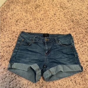 Celebrity Pink Blue Jean Shorts